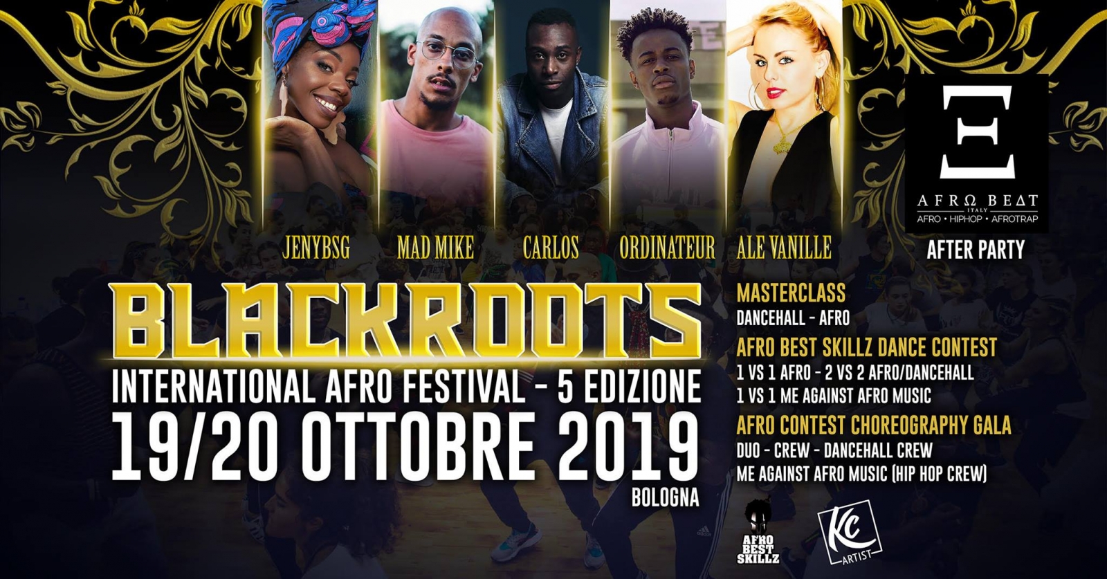 BlackRootsAfro 2019 poster