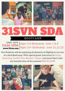 31Svn SDA Summer Bootcamp 2019