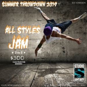 Summer Throwdown 2v2 Allstyles JAM 2019