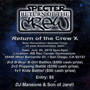 Return of the Crew X