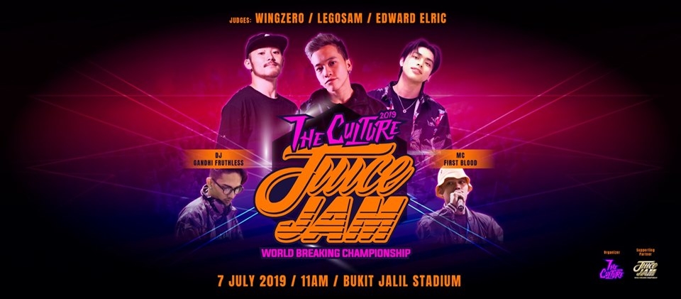 Juice Jam Malaysia X The Culture 2019 poster