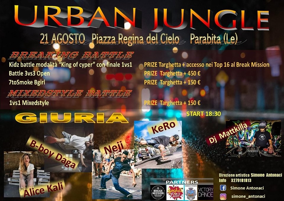 Urban Jungle 2019 poster