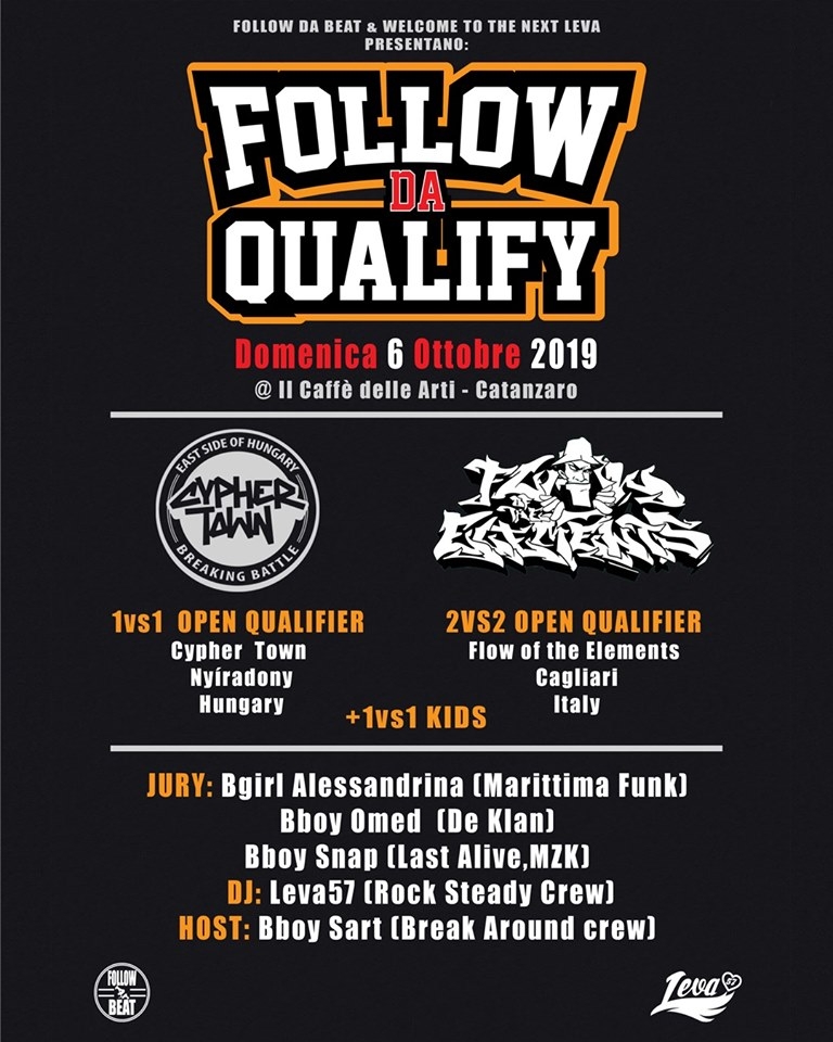Follow Da Qualify 2019 poster