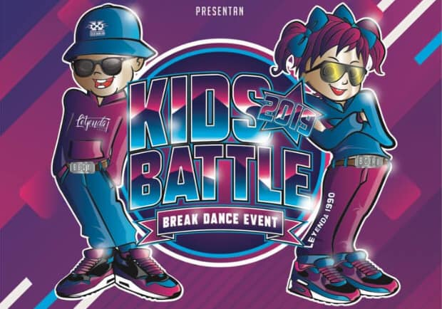 Kids battle 2019 poster