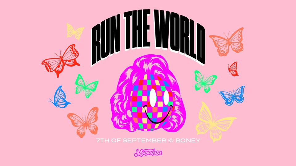 Run The World 2019 poster