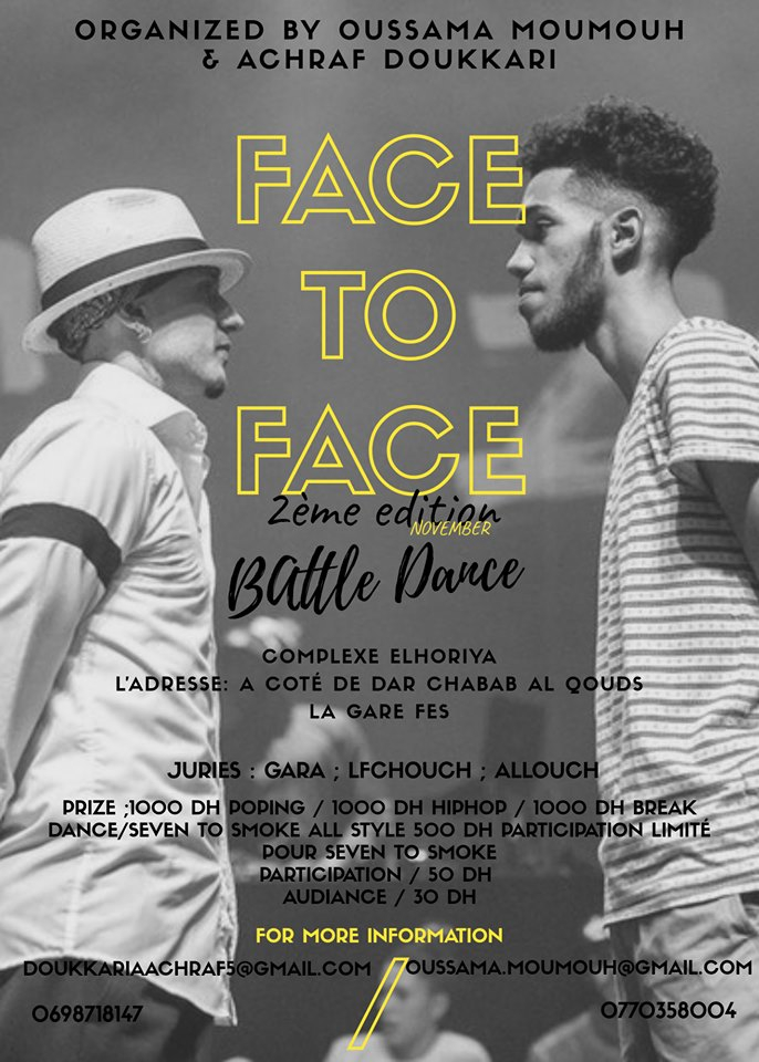 Battle Face to face 2019 poster