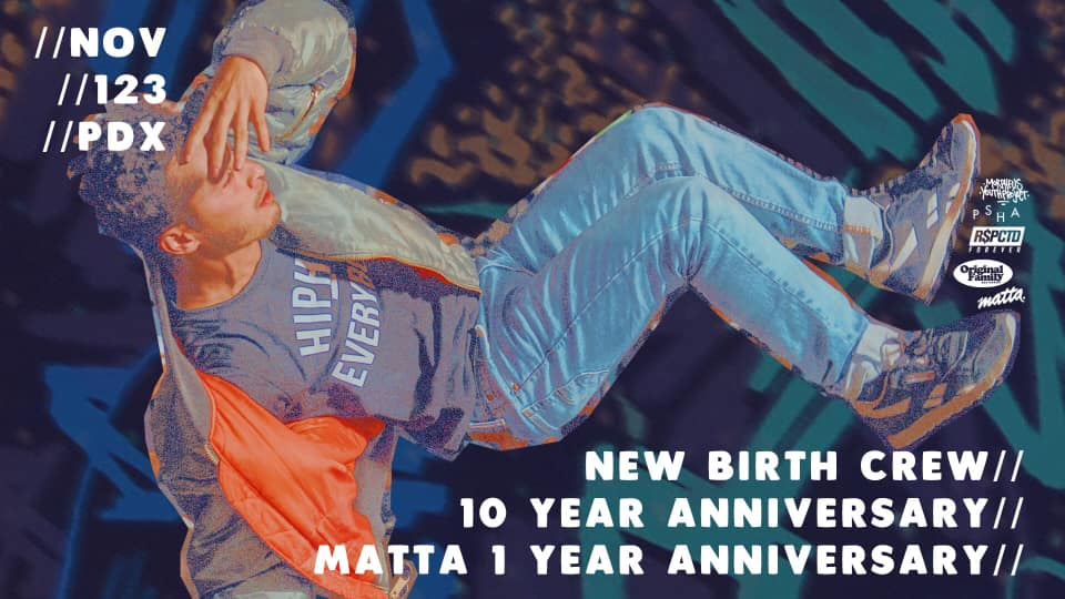 New Birth Crew 10yr Anniversary 2019 poster