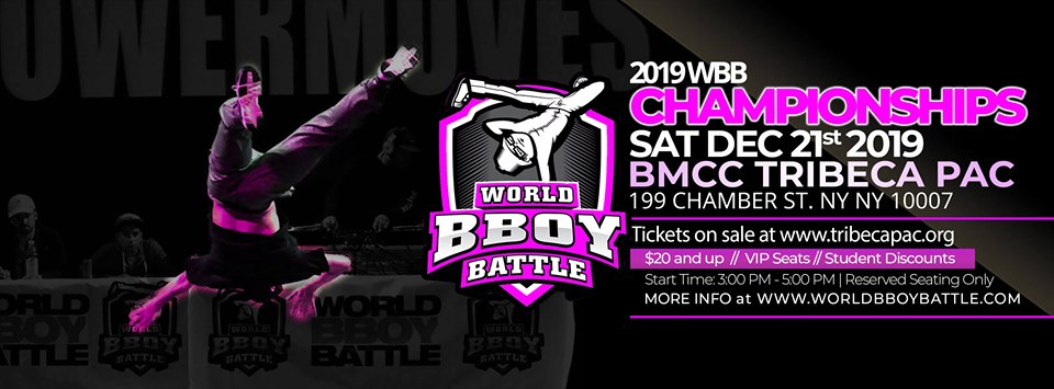 World Bboy Battle Championships 2019 poster