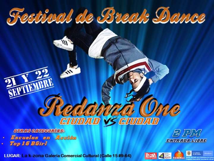 Festival De Break Dance Redanza 2019 poster