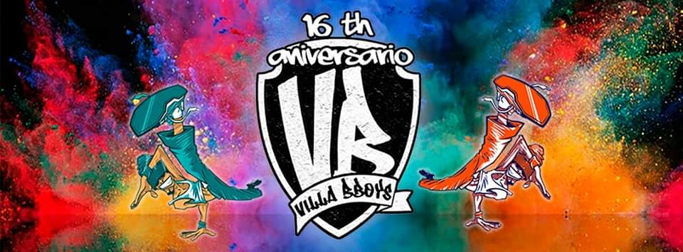 16th Aniversario Villa Bboys Crew 2019 poster