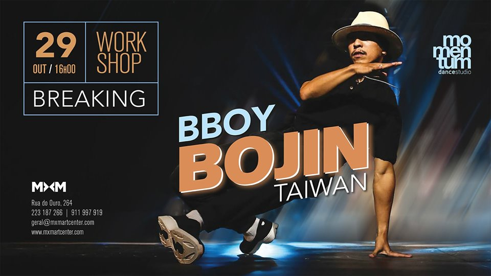 Workshop: Bboy Bojin 2019 poster