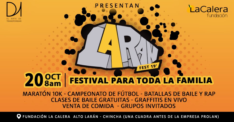 Laran Fest 2019 poster