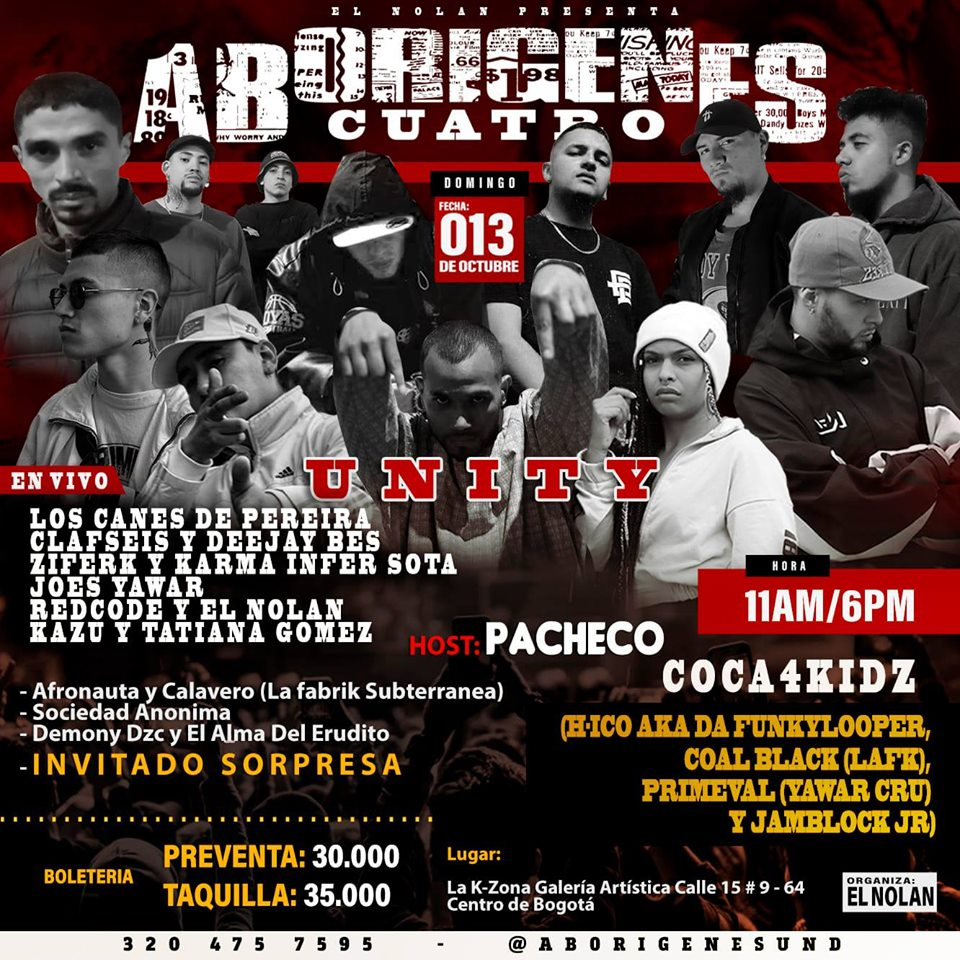 Festival De Hip Hop Golpe De Barrio VI - El Poder Infinito 2019 poster