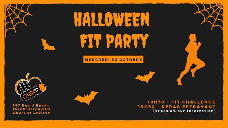 Halloween Fit Party 2019 poster