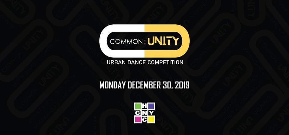 Common:Unity Urban Dance Competition 2019 poster