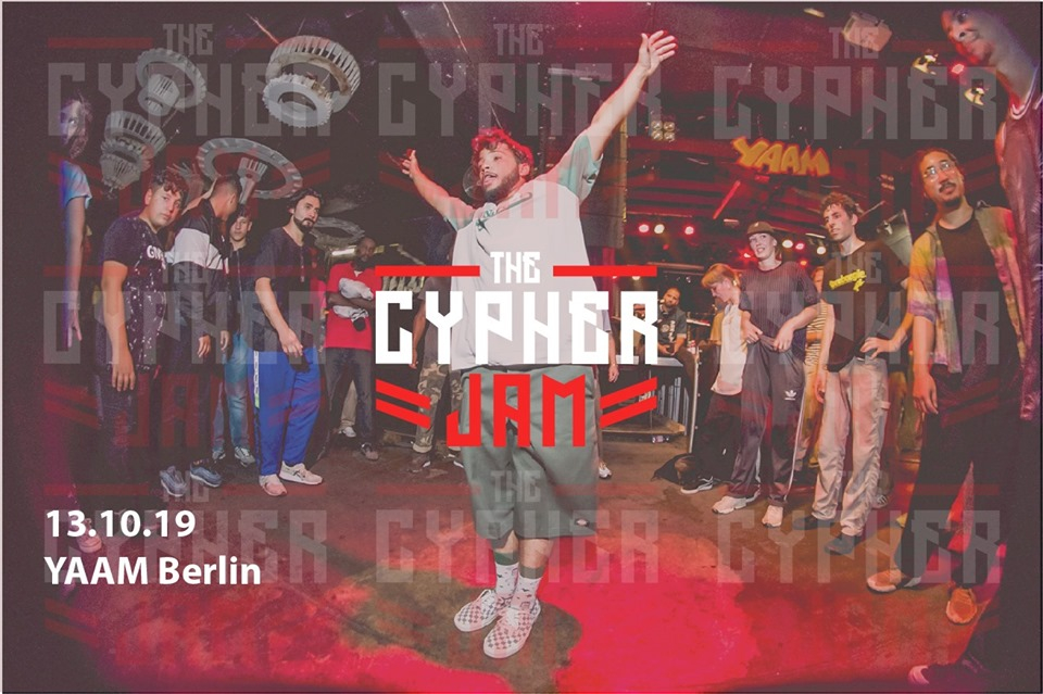 The Cypher JAM - All STYLEs Party w/Live Band 2019 poster
