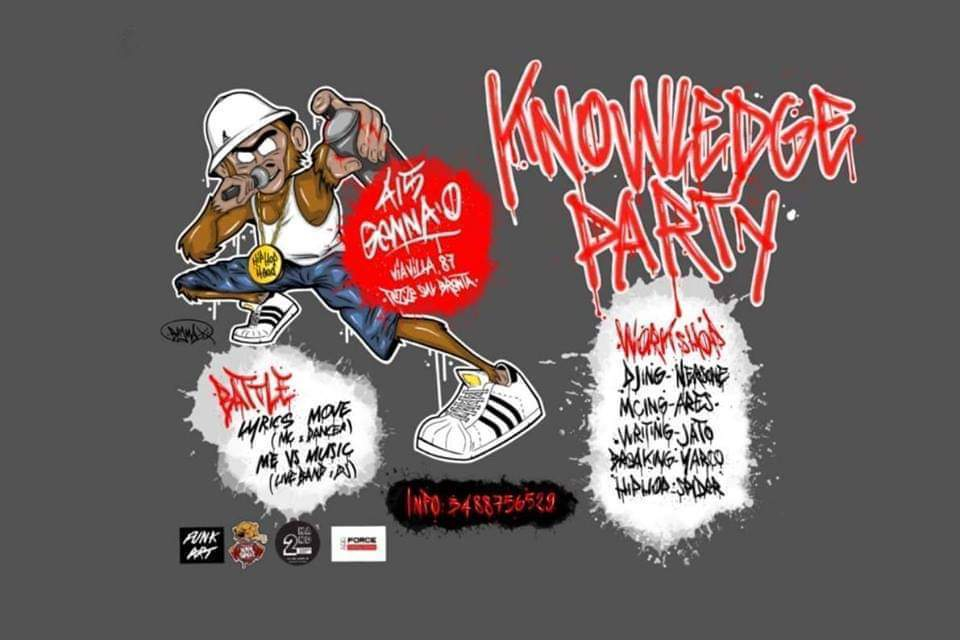 Knowledge Party 2019 poster