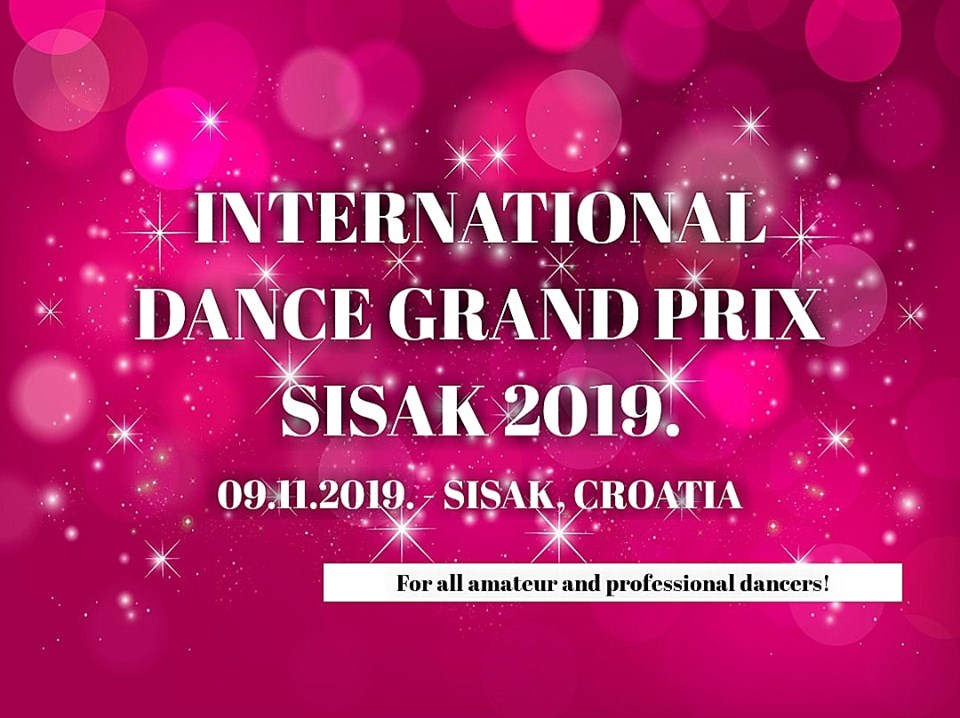 International Dance Grand Prix Sisak 2019 poster