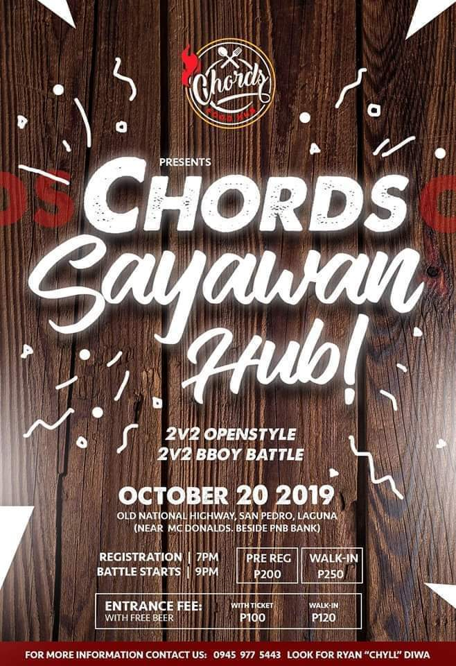 Chords Sayawan Hub! 2019 poster